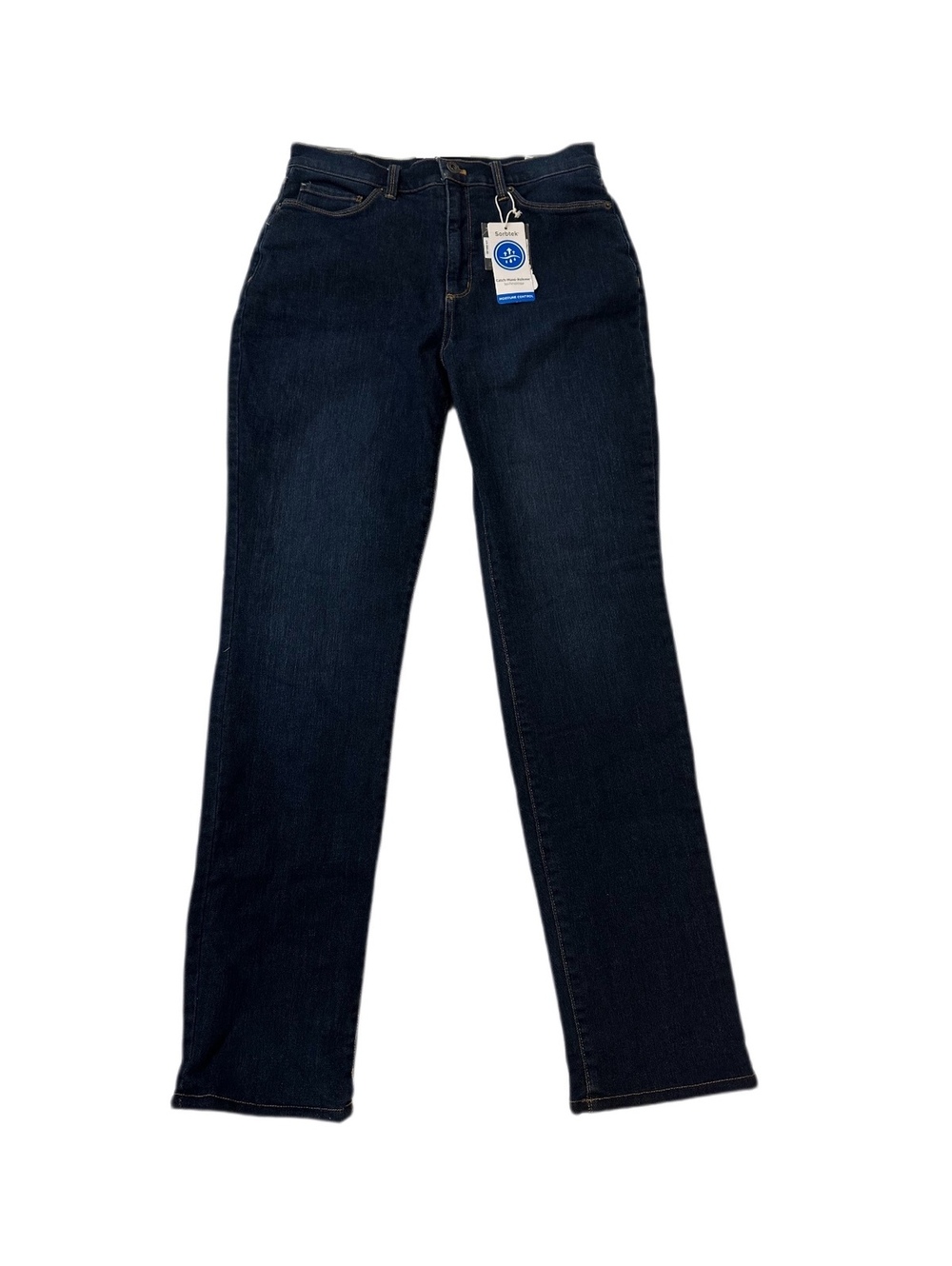 New! Eddie Bauer Fleece Lined Slightly Curvy High Rise Slim